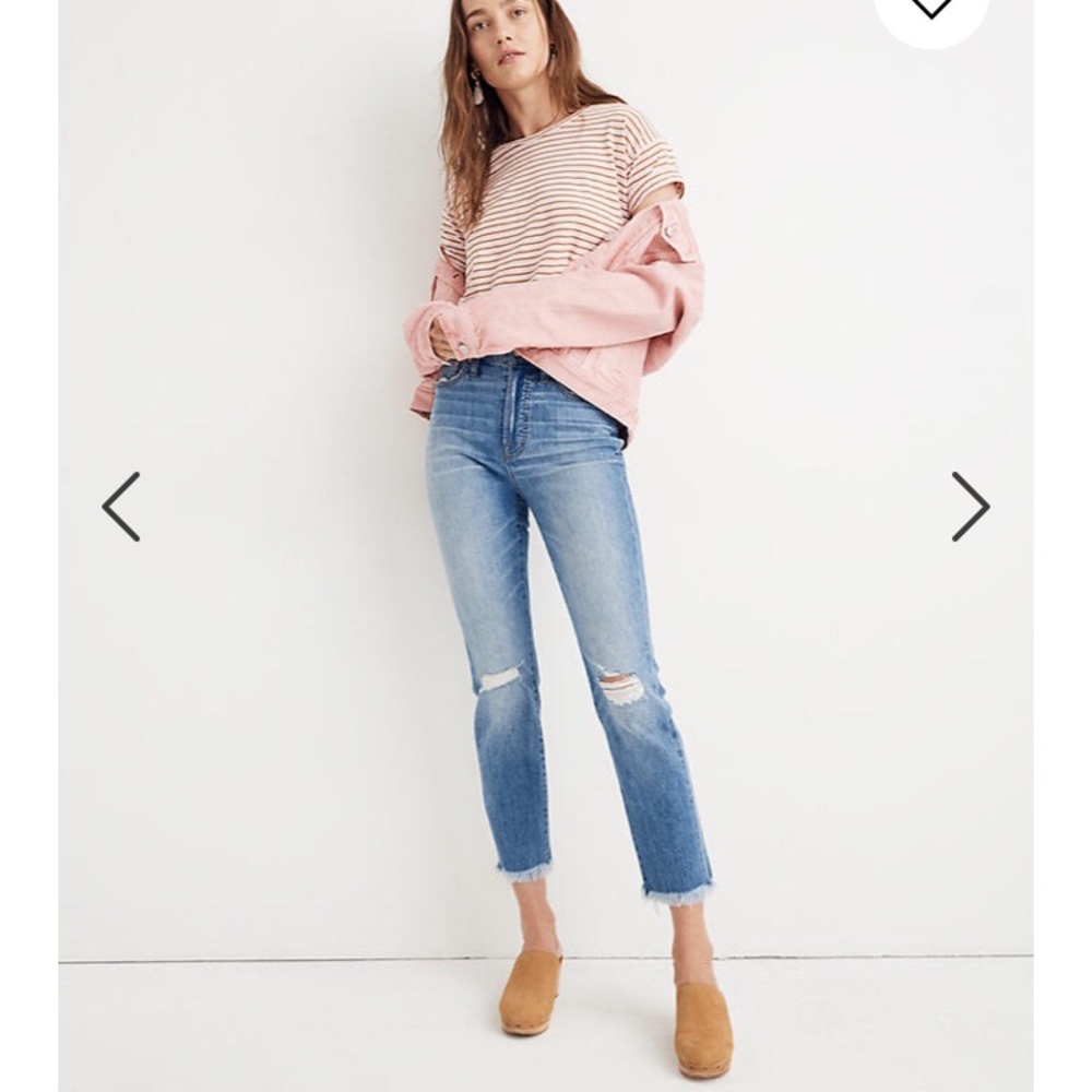 Madewell perfect vintage jean in Parnell wash